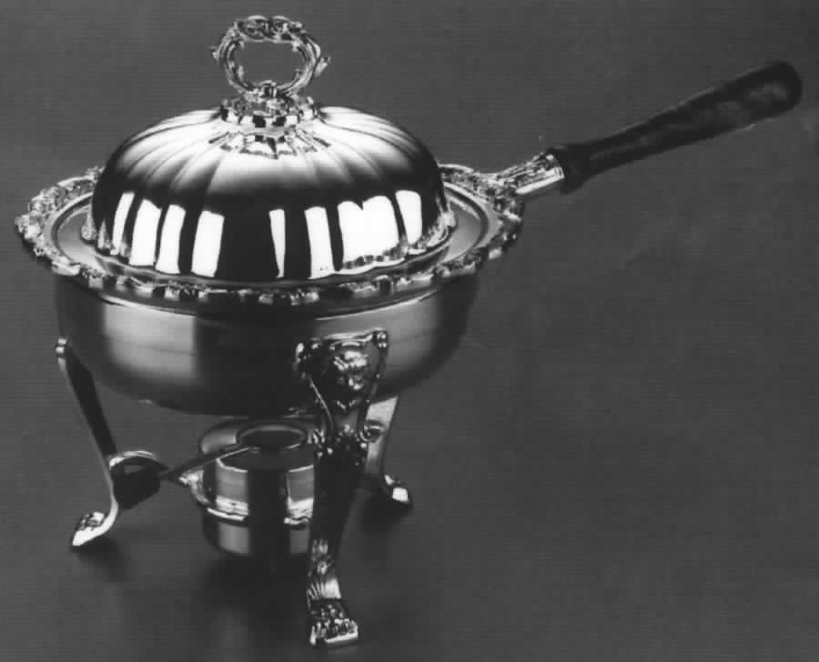 Royal English (Silverplate, Hollowware) Silverplate Chafing Dish by Wallace Silver-1