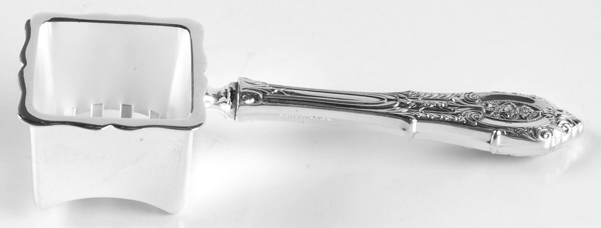 Rose Point (Sterling, 1934, No Monograms) Corn Butterer with Silverplate Bowl by Wallace Silver-1