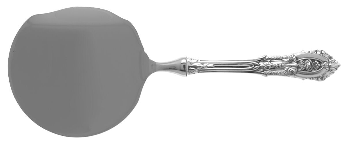 Rose Point (Sterling, 1934, No Monograms) Cranberry Server with Stainless Bowl by Wallace Silver-1
