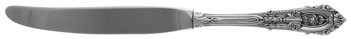 Rose Point (Sterling, 1934, No Monograms) Hollow Handle Youth Knife by Wallace Silver-1