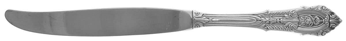 Rose Point (Sterling, 1934, No Monograms) Modern Hollow Knife by Wallace Silver-1