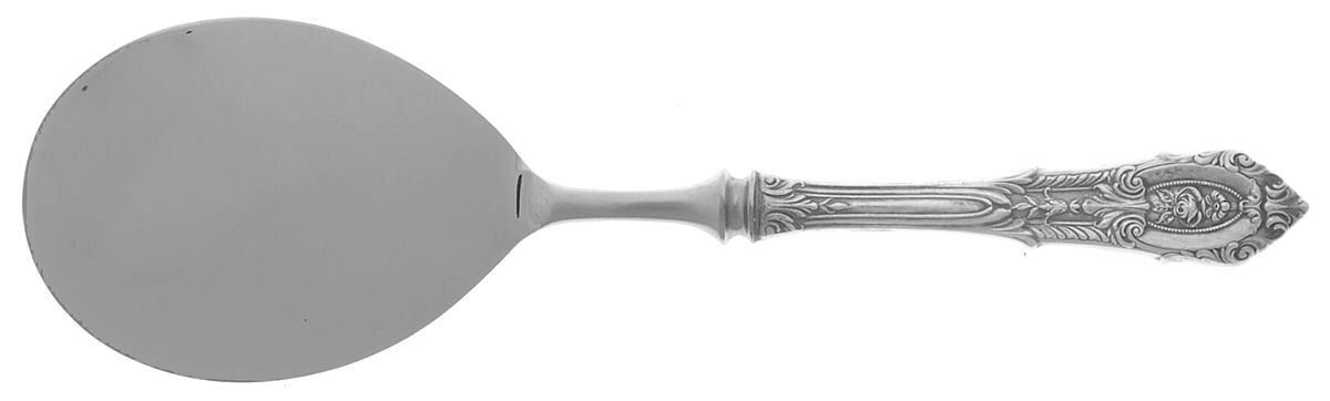 Rose Point (Sterling, 1934, No Monograms) Pastry Server with Stainless Blade by Wallace Silver-1