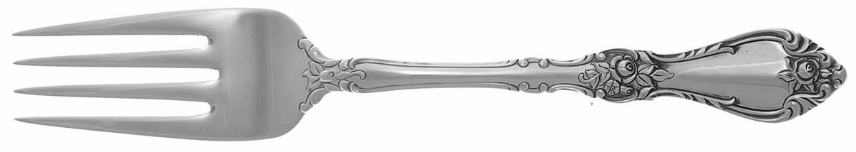 Royal Rose (Sterling, 1962) Individual Salad Fork by Wallace Silver-1