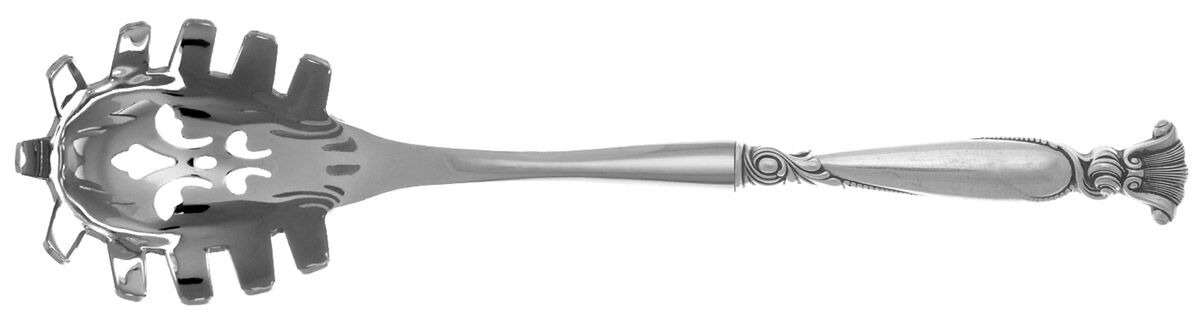Romance of The Sea (Sterling, 1950) Pasta Server with Stainless Bowl HC by Wallace Silver-1