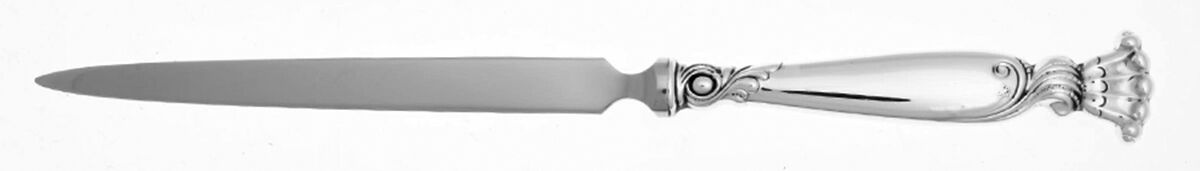 Romance of The Sea (Sterling, 1950) Letter Opener with Stainless Blade by Wallace Silver-1