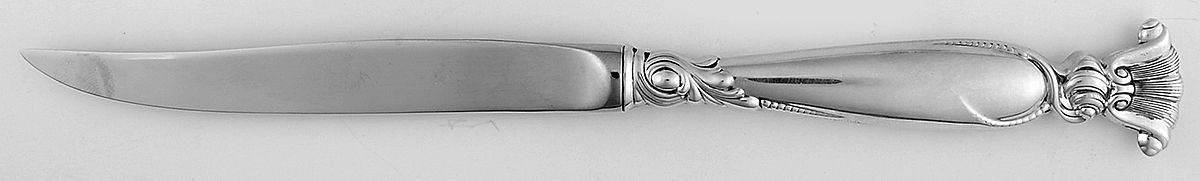 Romance of The Sea (Sterling, 1950) Individual Steak Knife Hollow Handle by Wallace Silver-1