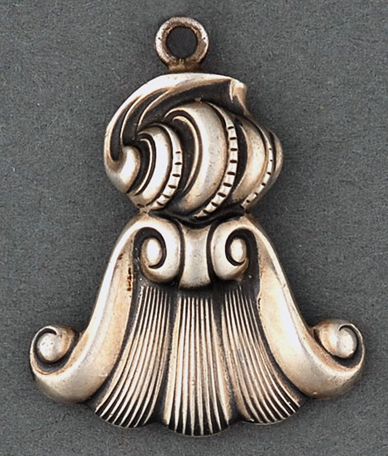 Romance of The Sea (Sterling, 1950) Pendant by Wallace Silver-1