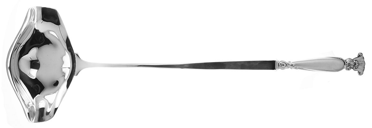 Romance of The Sea (Sterling, 1950) Hollow Handle Punch Ladle with Solid Bowl by Wallace Silver-1