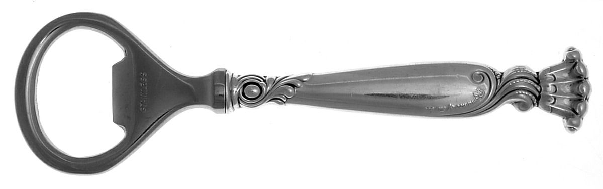 Romance of The Sea (Sterling, 1950) Bottle Opener with Stainless Bowl by Wallace Silver-1
