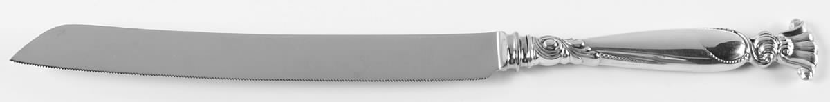 Romance of The Sea (Sterling, 1950) Cake Slicer with Stainless Blade by Wallace Silver-1