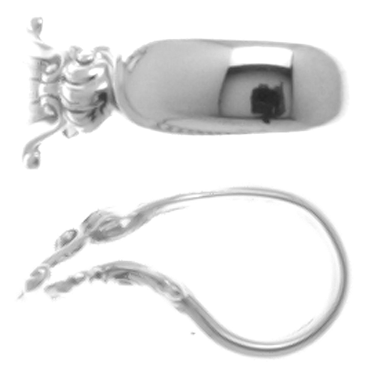 Romance of The Sea (Sterling, 1950) Napkin Clip by Wallace Silver-1