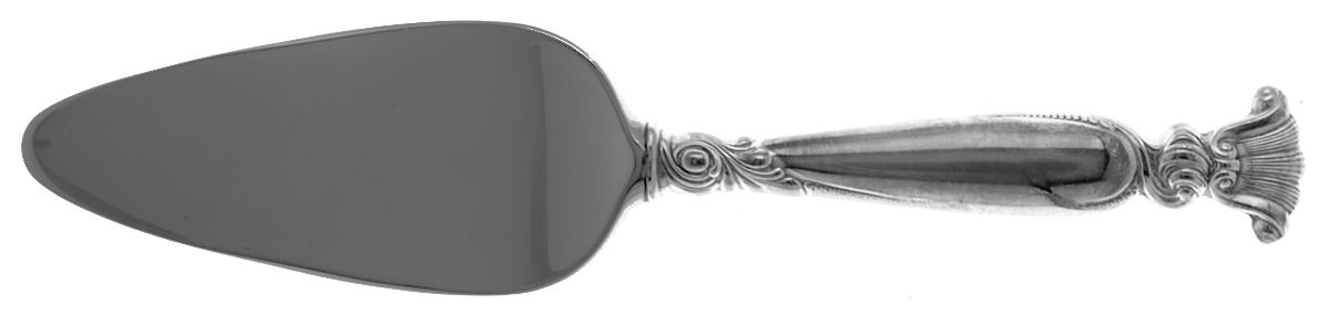 Romance of The Sea (Sterling, 1950) Cheese Server with Stainless Blade by Wallace Silver-1