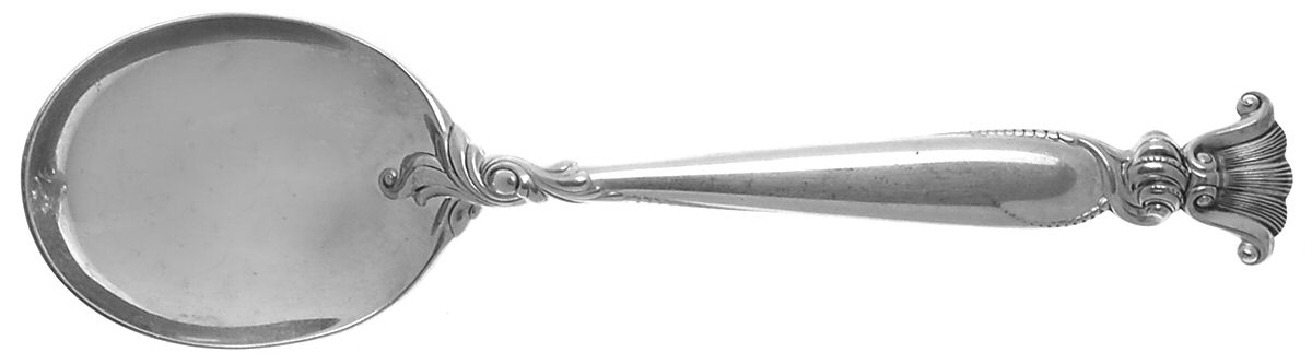 Romance of The Sea (Sterling, 1950) Round Bowl Soup Spoon (Cream Soup) by Wallace Silver-1