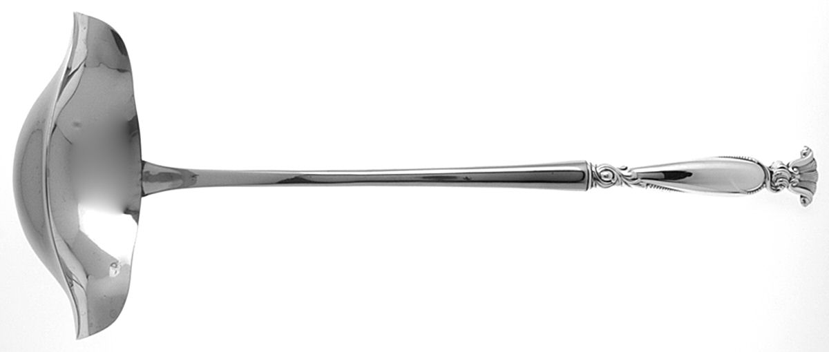 Romance of The Sea (Sterling, 1950) Punch Ladle with Stainless Bowl by Wallace Silver-1