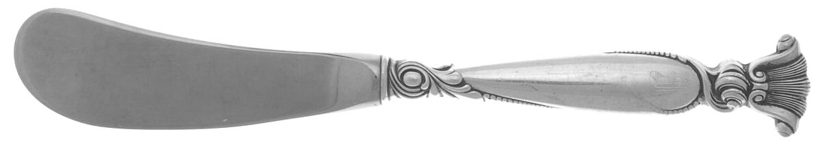 Romance of The Sea (Sterling, 1950) Butter Spreader Hollow Hdl-Paddle/Stainless Blade by Wallace Silver-1