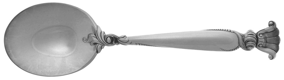 Romance of The Sea (Sterling, 1950) Round Bowl Soup Spoon (Cream Soup) by Wallace Silver-1