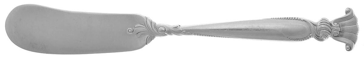 Romance of The Sea (Sterling, 1950) Flat Handle Butter Spreader by Wallace Silver-1
