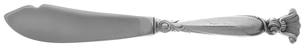 Romance of The Sea (Sterling, 1950) Hollow Handle Master Butter Knife by Wallace Silver-1