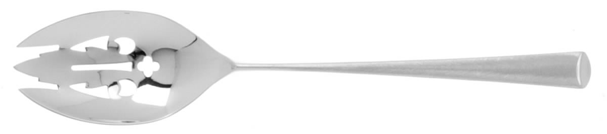 Royal Satin (Sterling, 1965) Pierced Tablespoon (Serving Spoon) by Wallace Silver-1