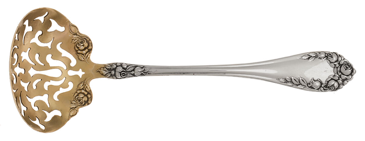 Rose (Sterling, 1898-1888) Large Sugar Sifter by Wallace Silver-1