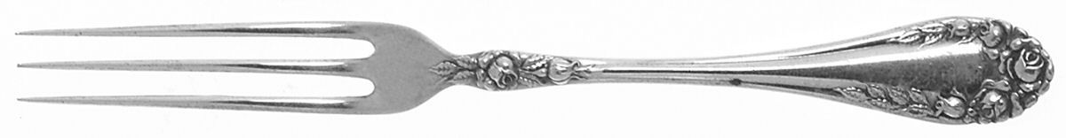 Rose (Sterling, 1898-1888) Strawberry Fork by Wallace Silver-1