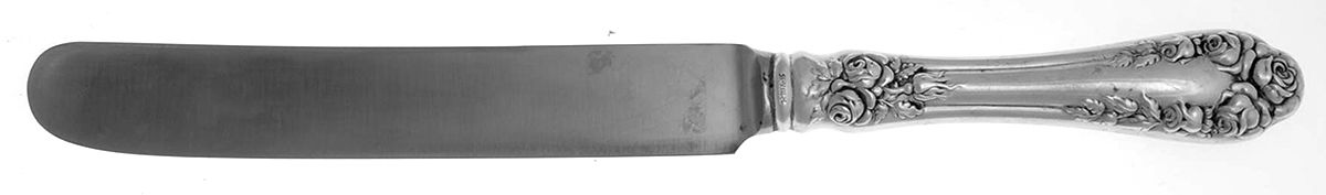 Rose (Sterling, 1898-1888) Old French Hollow Knife by Wallace Silver-1