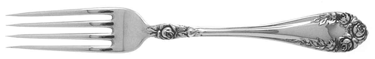 Rose (Sterling, 1898-1888) Fork by Wallace Silver-1