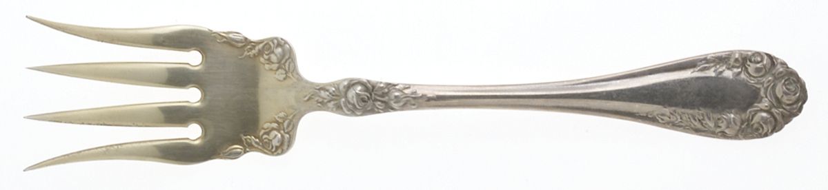 Rose (Sterling, 1898-1888) Small Chipped Beef Fork by Wallace Silver-1