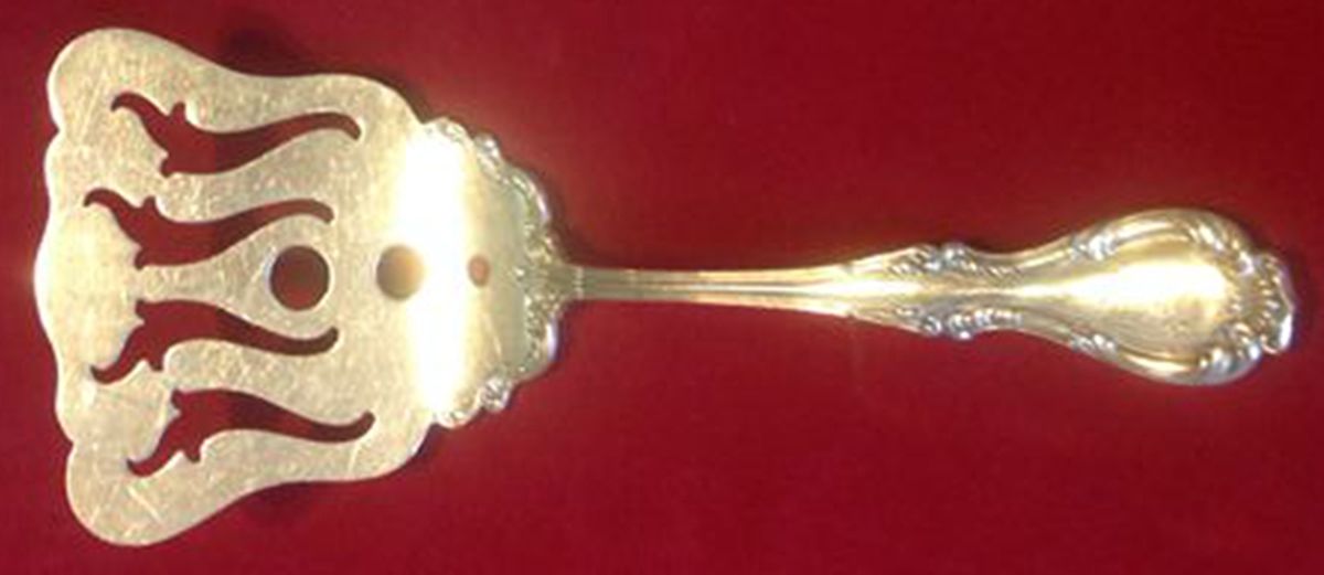 Rose (Sterling, 1898-1888) Solid Asparagus Server by Wallace Silver-1