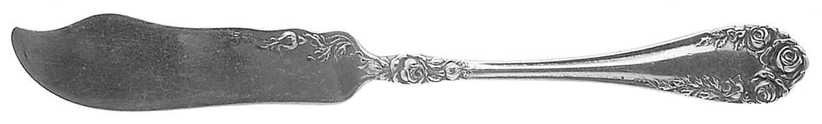 Rose (Sterling, 1898-1888) Flat Handle Master Butter Knife by Wallace Silver-1