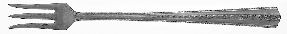Roseanne (Silverplate, 1938) Cocktail/Seafood Fork by Wallace Silver-1