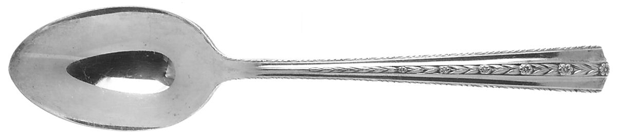 Roseanne (Silverplate, 1938) Place/Oval Soup Spoon by Wallace Silver-1