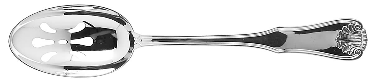 Salina (Sterling, 1995) Pierced Tablespoon (Serving Spoon) by Wallace Silver-1