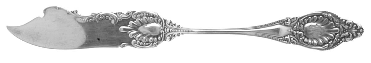 Sappho (Sterling, 1895) Flat Handle Master Butter Knife by Wallace Silver-1