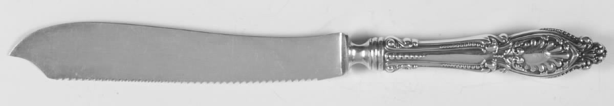 Sappho (Sterling, 1895) Cake Saw with Silverplate Blade by Wallace Silver-1