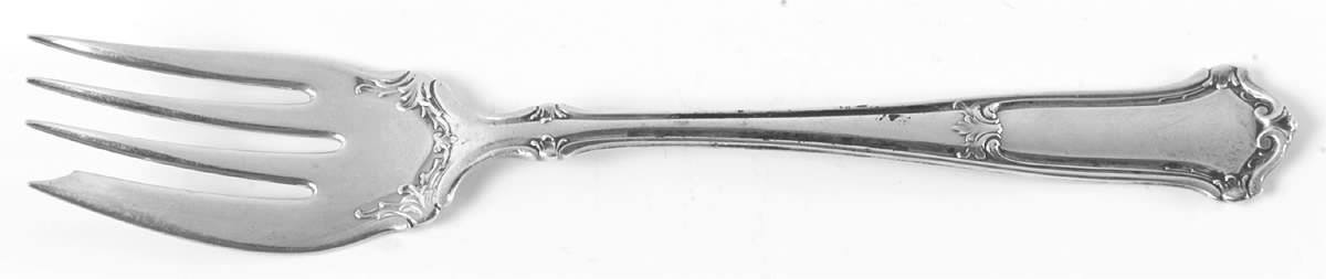 Saxon (Sterling, 1910) Individual Salad Fork by Wallace Silver-1