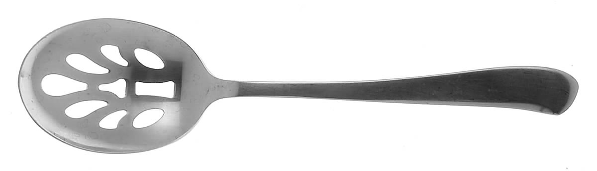 Saybrook (Stainless) Pierced Tablespoon (Serving Spoon) by Wallace Silver-1