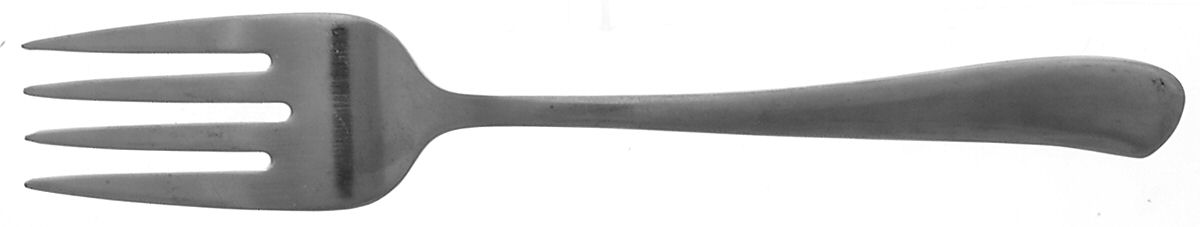 Saybrook (Stainless) Medium Solid Cold Meat Serving Fork by Wallace Silver-1