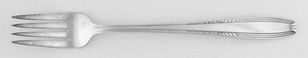 Serenade I (Silverplate, 1944) Grille Fork (Viande) by Wallace Silver-1