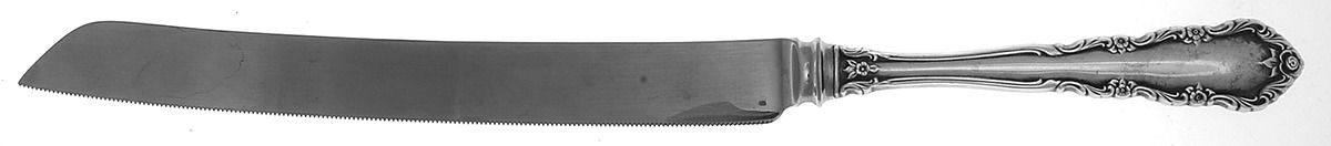 Shenandoah (Sterling, 1966) Cake Slicer with Stainless Blade by Wallace Silver-1