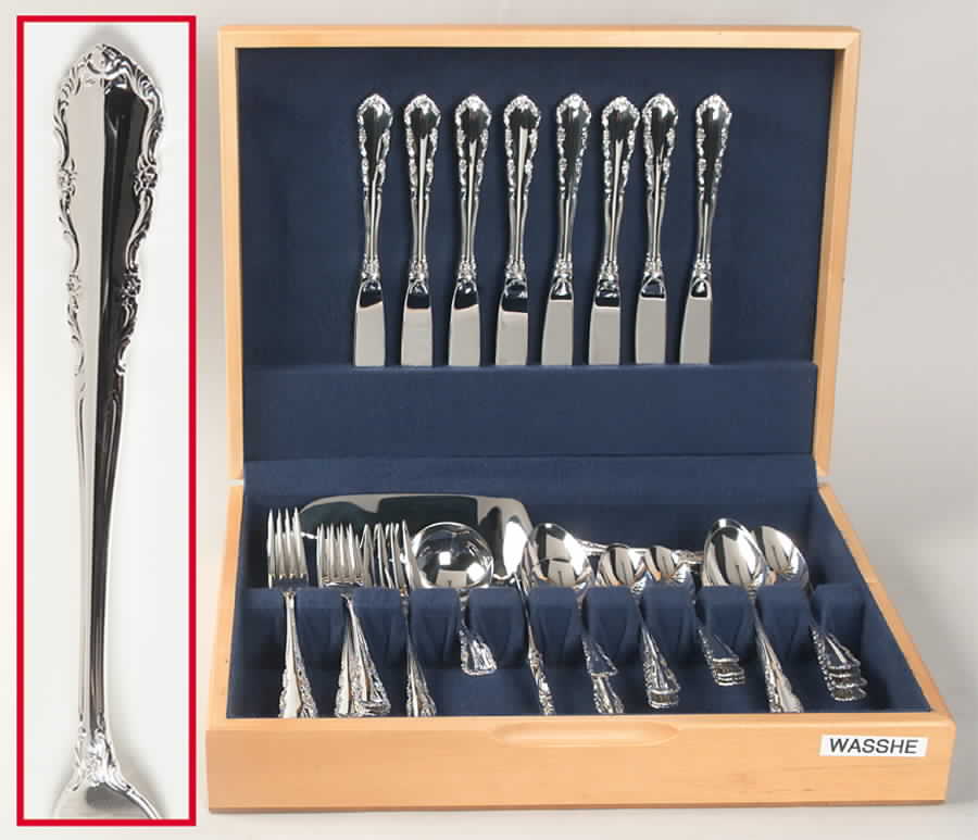 Shenandoah (Sterling, 1966) 47 Piece Set by Wallace Silver-1