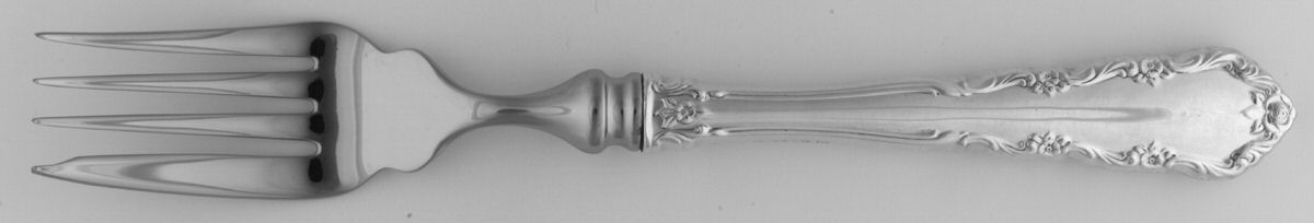 Shenandoah (Sterling, 1966) Individual Hollow Fish Fork, Stainless Tines by Wallace Silver-1