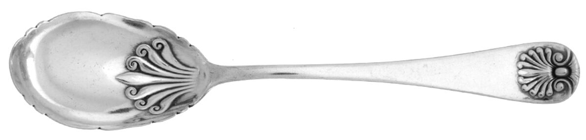 Shell (Silverplate, 1890) Sugar Shell Spoon by Wallace Silver-1