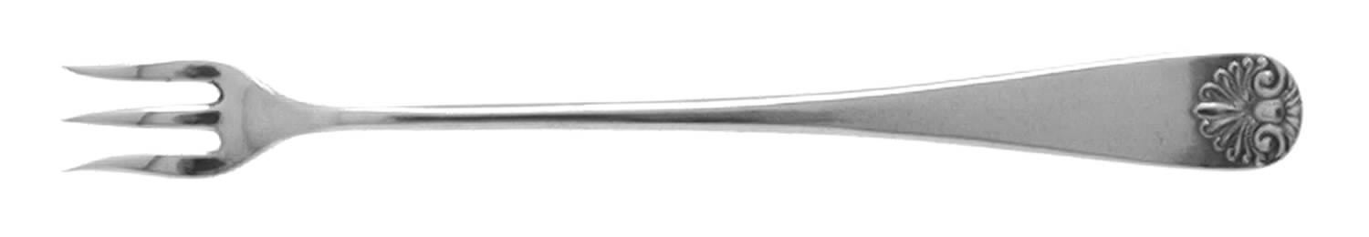Shell (Silverplate, 1890) Cocktail/Seafood Fork by Wallace Silver-1
