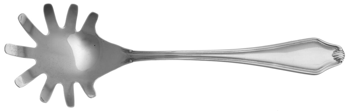 Shellbrook (Stainless) Solid Pasta Server by Wallace Silver-1