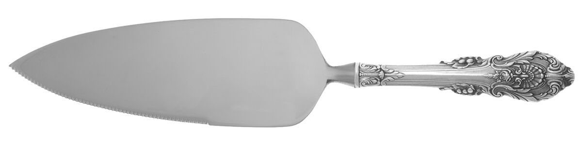 Sir Christopher (Sterling) Pie Server with Serrated Stainless Blade HC by Wallace Silver-1