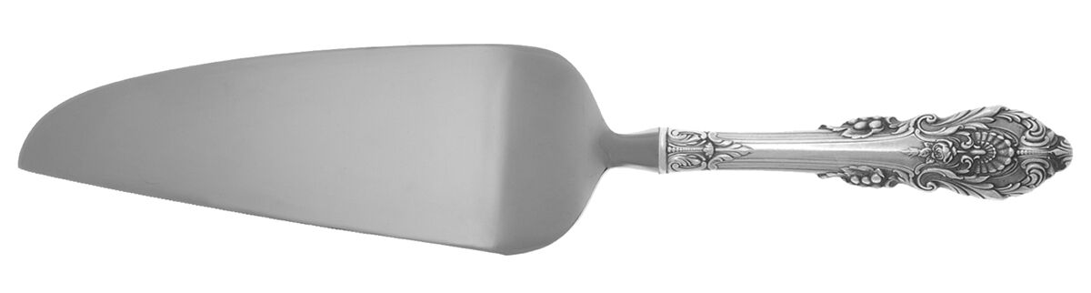 Sir Christopher (Sterling) Pie and Cake Server with Stainless Blade HC by Wallace Silver-1