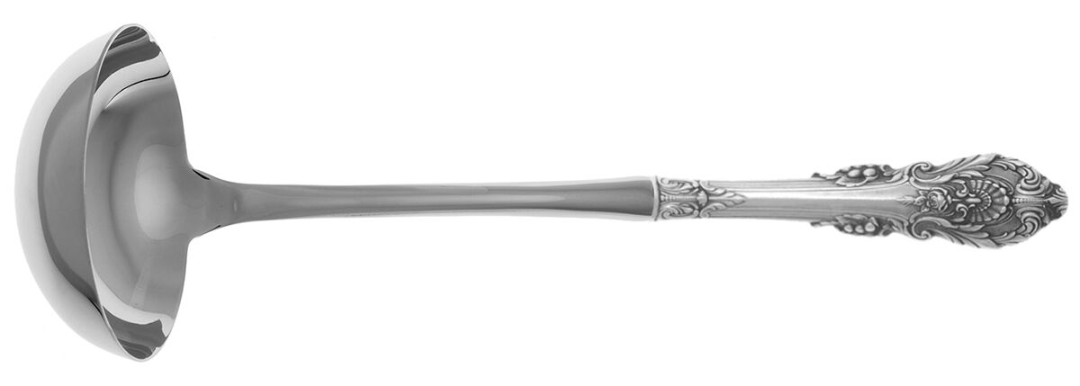 Sir Christopher (Sterling) Soup Ladle with Stainless Bowl HC by Wallace Silver-1