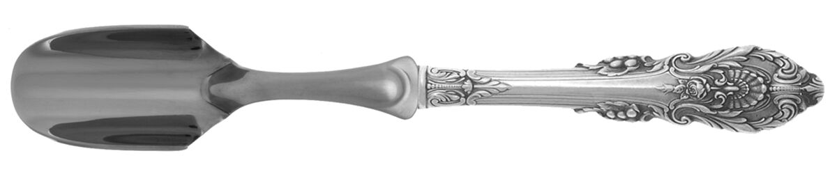 Sir Christopher (Sterling) Cheese Scoop with Stainless Scoop HC by Wallace Silver-1