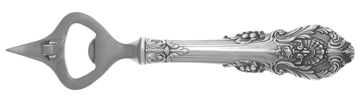 Sir Christopher (Sterling) Bottle/Can Opener with Stainless Bowl HC by Wallace Silver-1